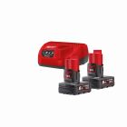 Milwaukee M12NRG-602 (12V Starterset)