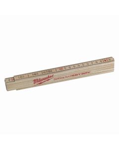 Milwaukee Gliedermaßstab Holz Slim (2 m Natur)