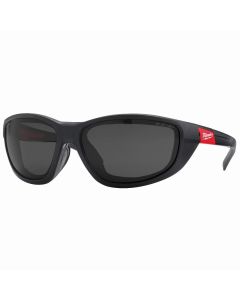 Milwaukee Premium Schutzbrille (getönt, mit abnehmbarer Schaumstoffauflage)