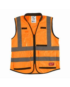 Milwaukee Premium Warnschutzweste orange (Größe L/XL)