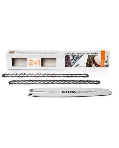 Stihl Sägeketten/Führungsschienen - Set 3/8" - 1,1mm - 44 PMM3