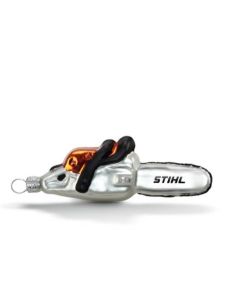 STIHL Weihnachtsbaumkugel Motorsäge